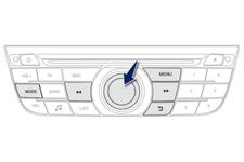 A partir de la façade de votre Autoradio / Bluetooth, vous pouvez appuyer sur: