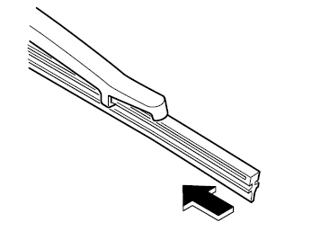 Remplacement du balai d'essuieglace de lunette arrière