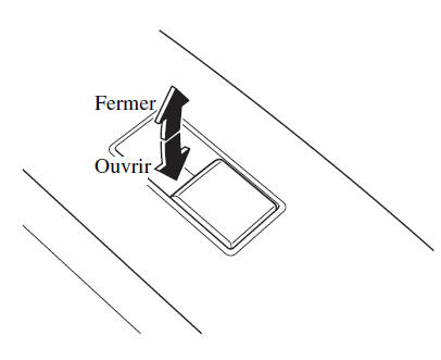 Utilisation du lève-vitre électrique côté passager