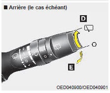 Arrière (le cas échéant)