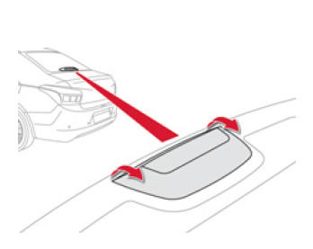 Changement du troisième feu destop (5 lampes W5W) 